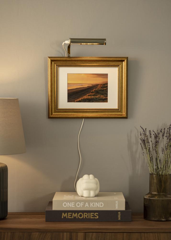 Eklunds metall Eklunds Art 1 schilderijverlichting - Antiek messing