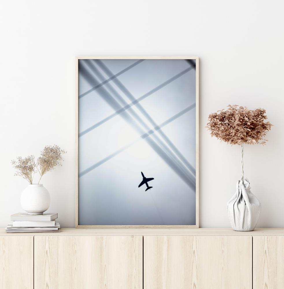 Bildverkstad Plane In The Sky Poster