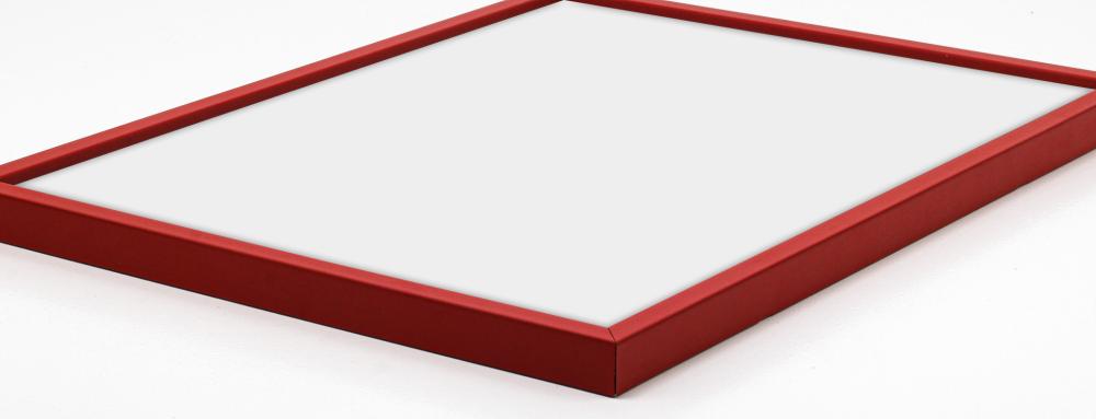 Ram med passepartou Kader E-Line Rood 50x70 cm - Passe-partout Wit 40x60 cm