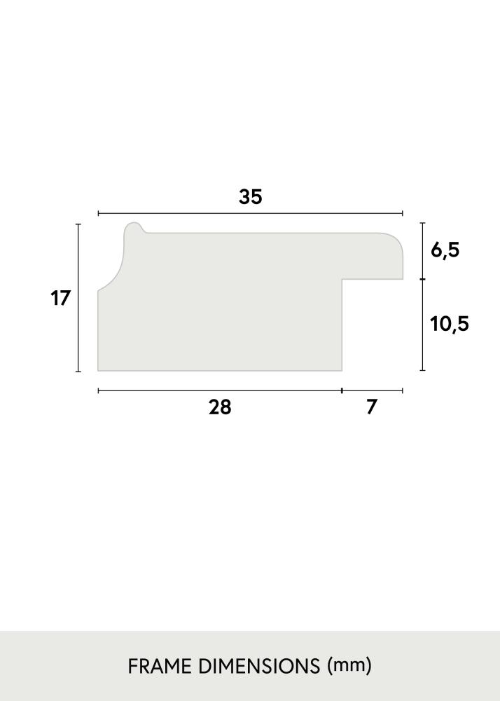 Artlink Kader Grace Acrylglas Zilver 42x59,4 cm (A2)