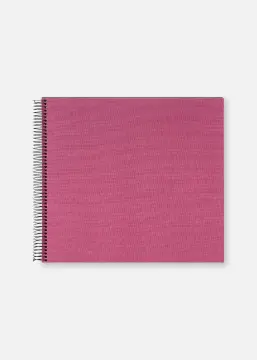 Goldbuch Bella Vista Spiraalalbum Fuchsia - 35x30 cm (40 Zwarte zijden / 20 bladen)