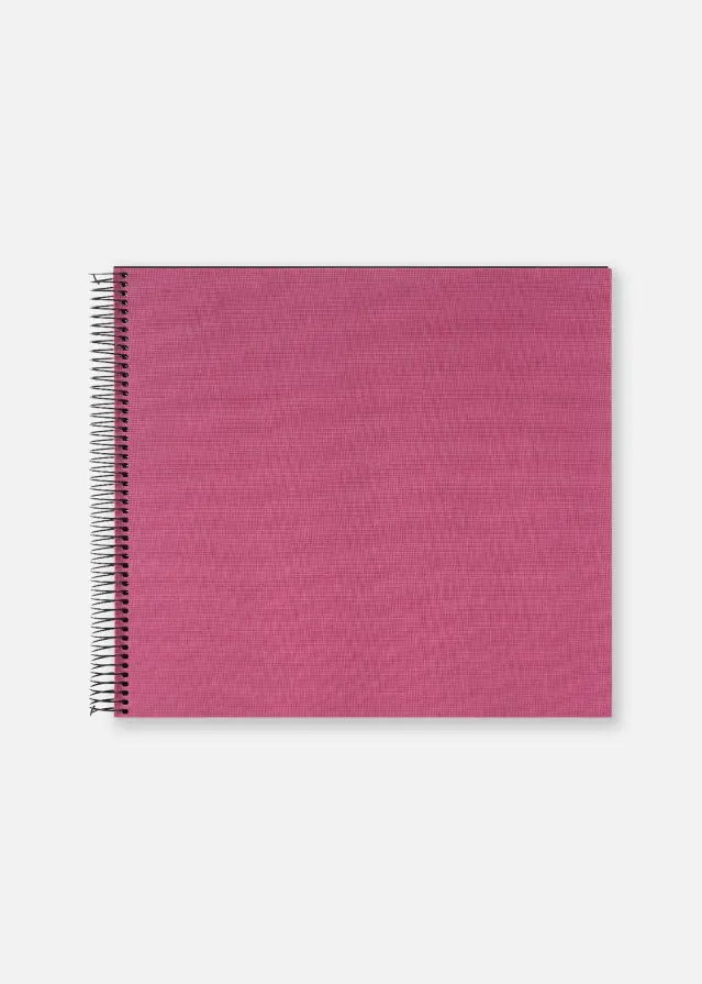 Goldbuch Bella Vista Spiraalalbum Fuchsia - 35x30 cm (40 Zwarte zijden / 20 bladen)