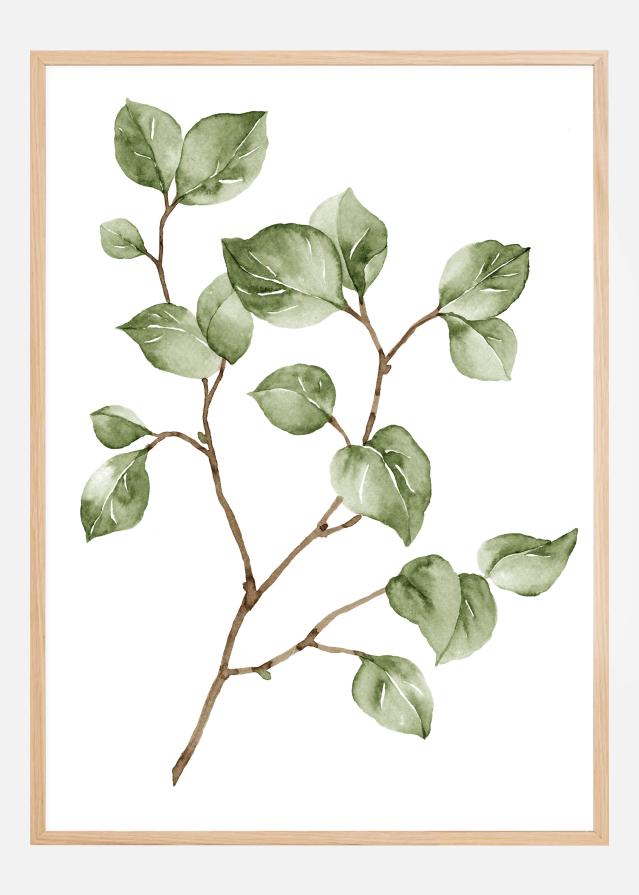 Bildverkstad Painted Leaves Poster