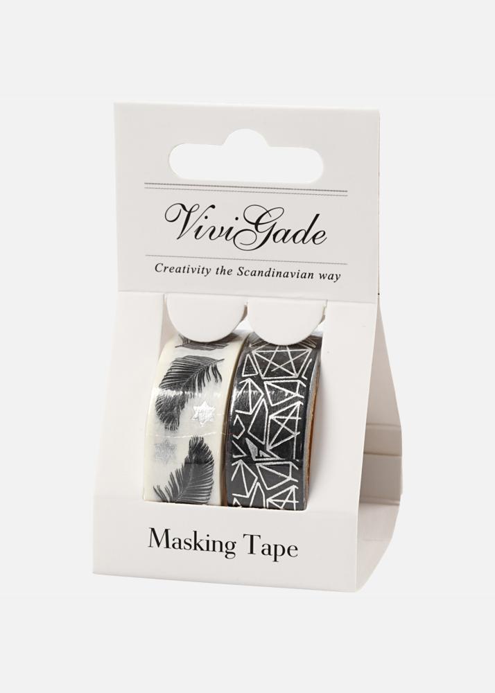 Creativ Company Washi Tape Veren en Figuren - 15 mm