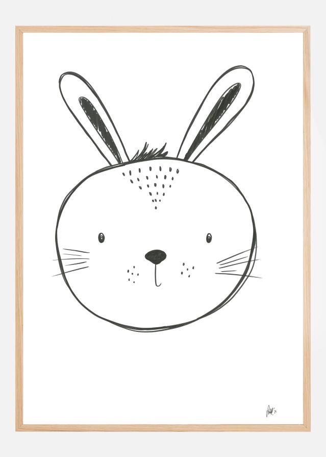 Bildverkstad Bunny Poster