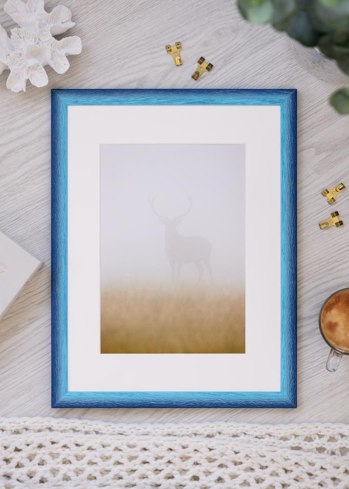 Jämtlands Ramfabrik Kader Cornwall Acrylglas Donkerblauw 50x70 cm