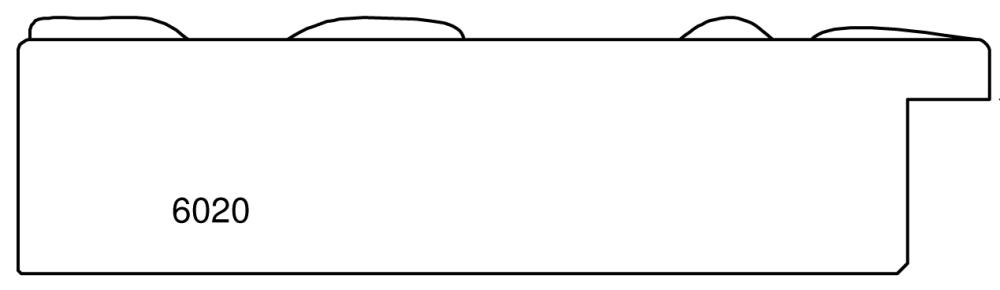 Bubola e Naibo Spiegel Varenna Design Grijs