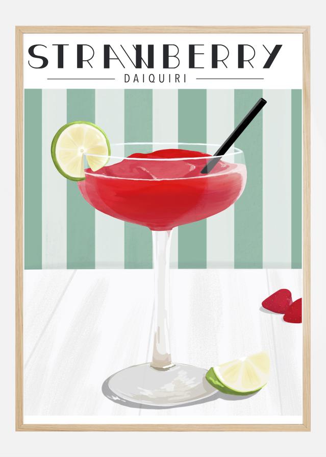 Bildverkstad Strawberry Daiquiri Poster