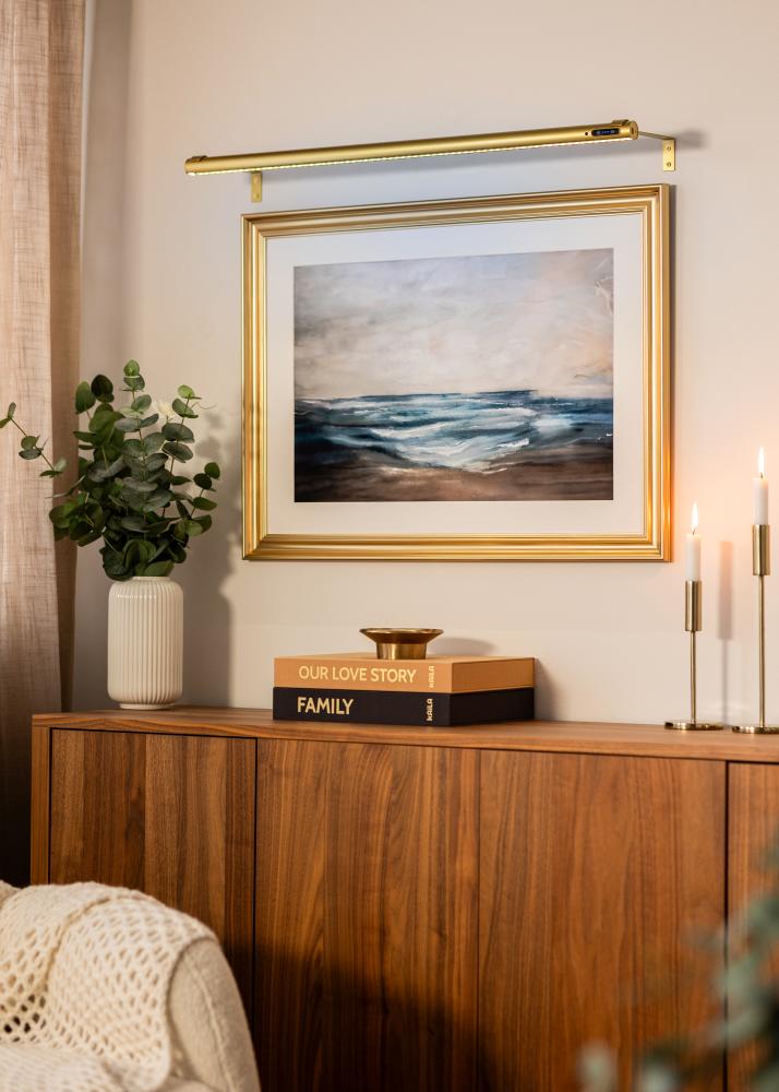 KAILA KAILA Brilliance Batterijgevoede Schilderijlamp 80 cm - Goud