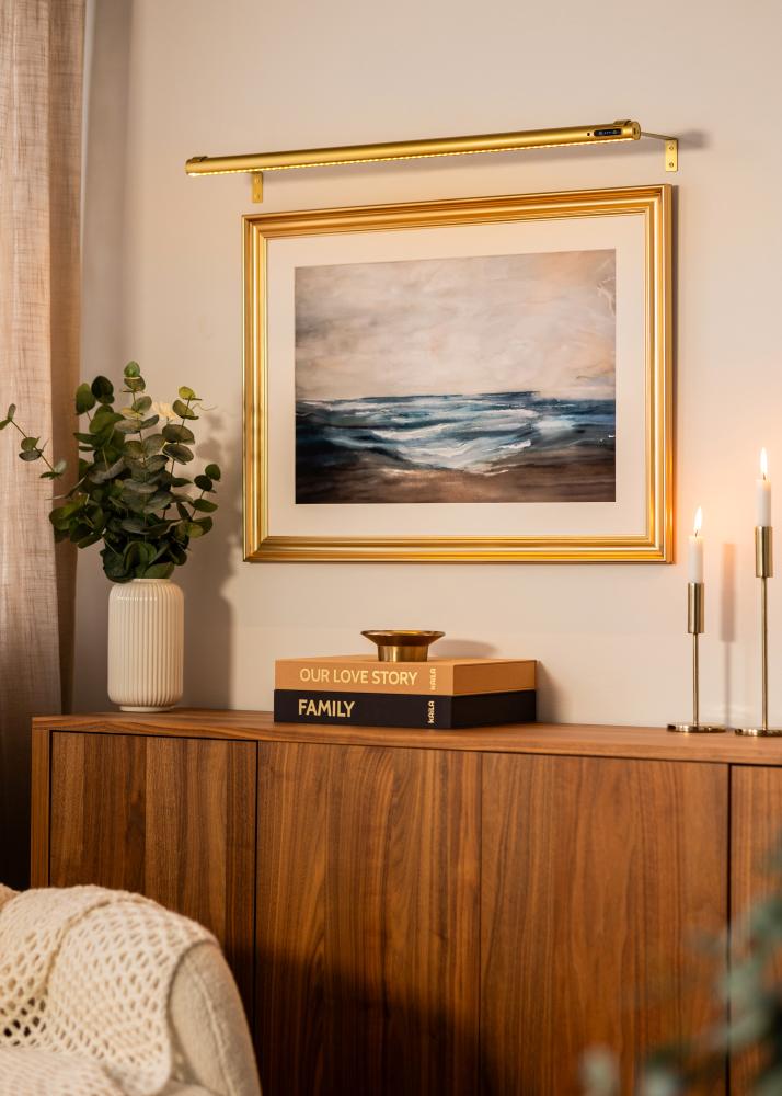 KAILA KAILA Brilliance Batterijgevoede Schilderijlamp 80 cm - Goud