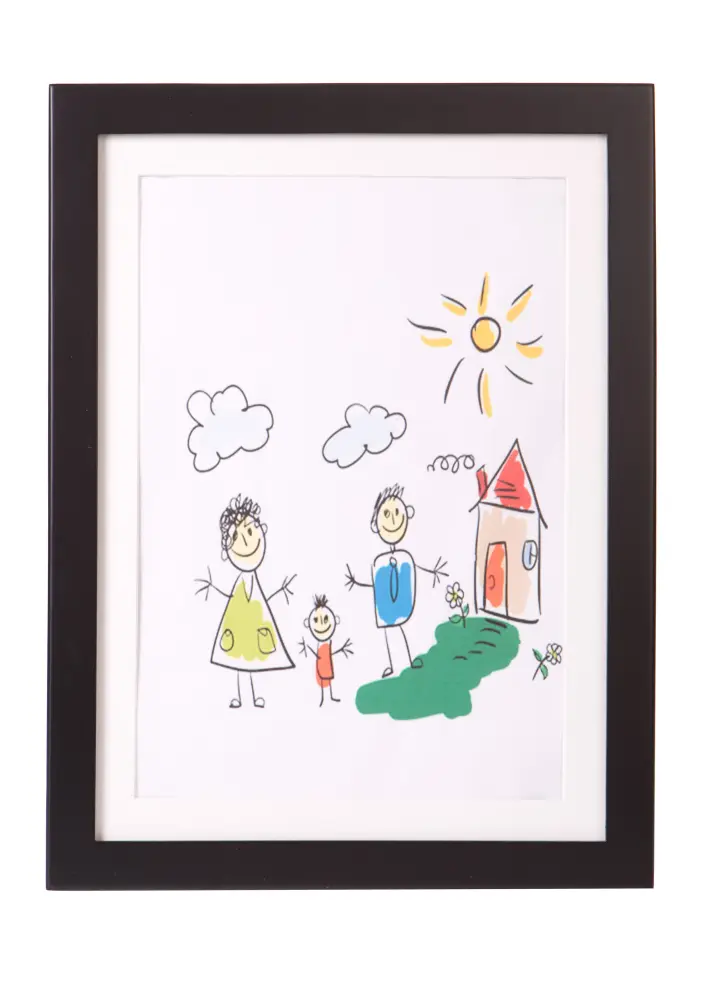 Little Davinci Tekeninglijst Little Davinci Zwart A3