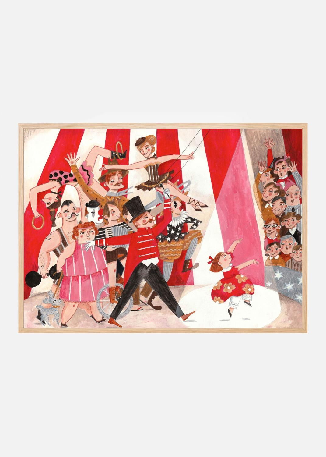 Product Image for Circus in the city Poster (40x60 cm)