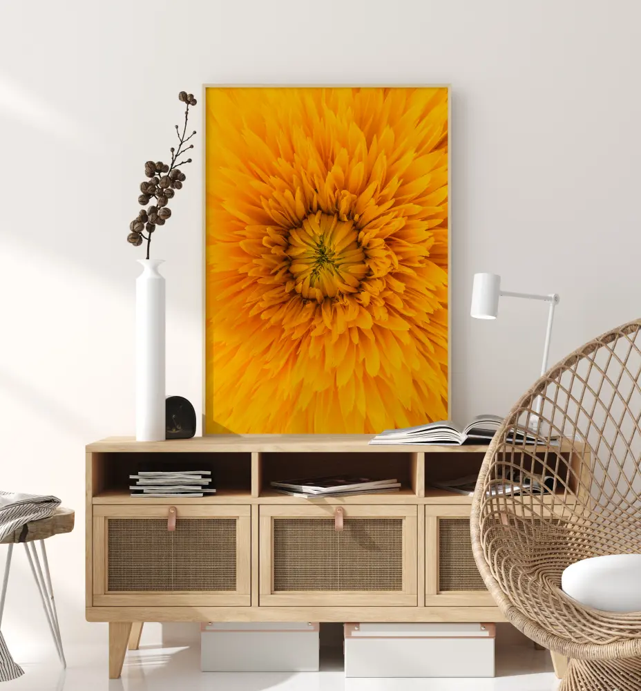 Bildverkstad Upclose Flower Poster