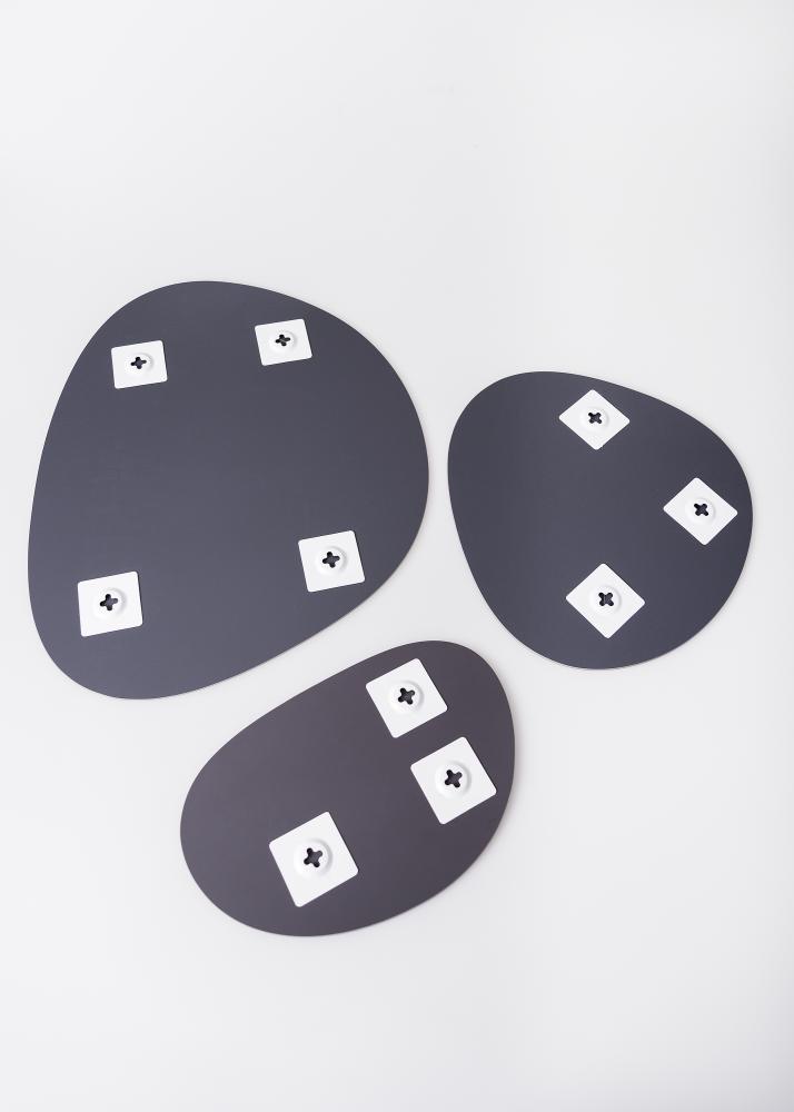 Incado Spiegel Set Orange, Rose Gold & Clear - 3 st.