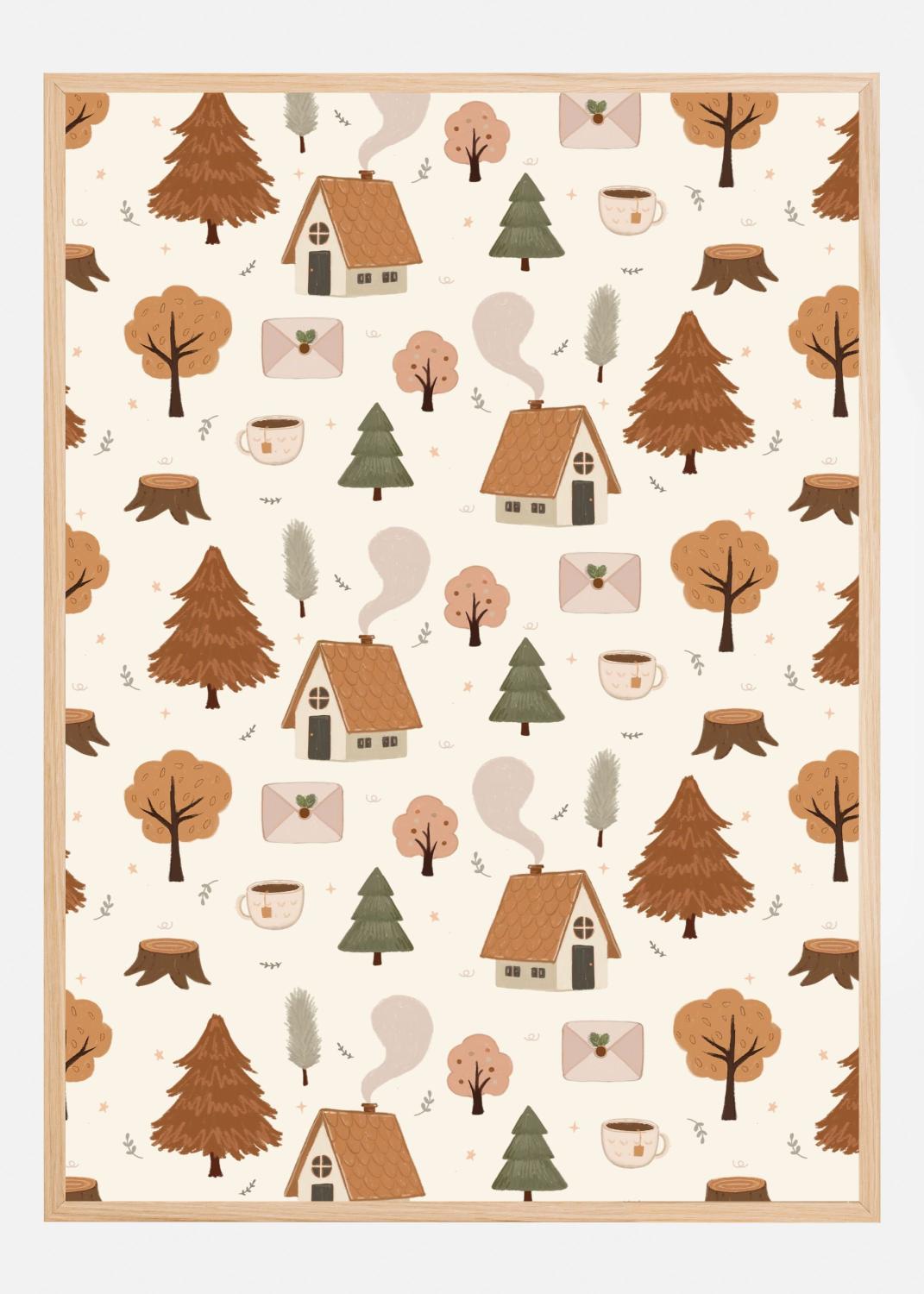 Product Image for Autumn Vibe Texture Poster (30x40 cm)