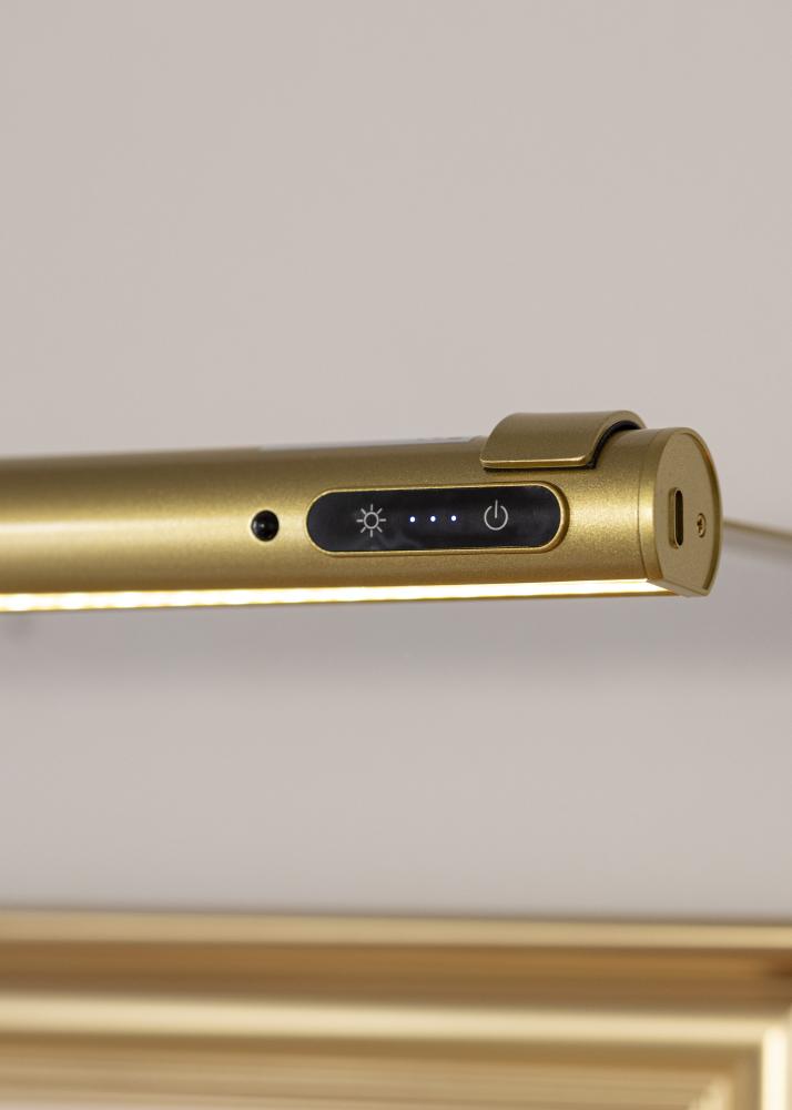 KAILA KAILA Brilliance Batterijgevoede Schilderijlamp 80 cm - Goud