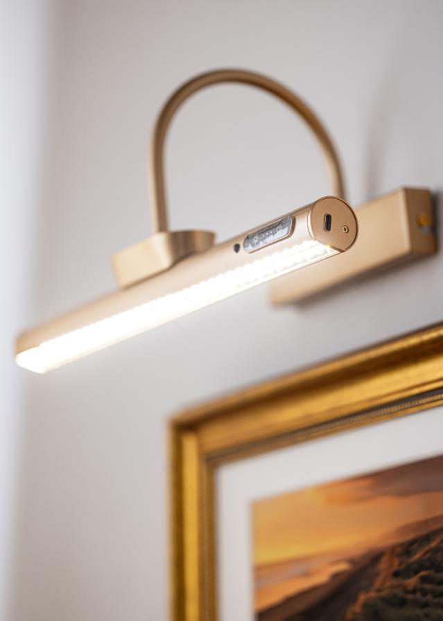 KAILA KAILA Spark Batterij-aangedreven Schilderijverlichting 35 cm - Goud