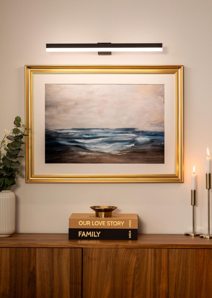 KAILA KAILA Radiate Batterijgevoede Schilderijlamp 55 cm - Zwart