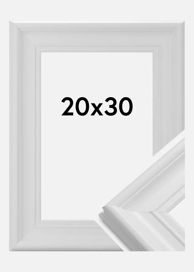 Galleri 1 Kader Mora Premium Wit 20x30 cm