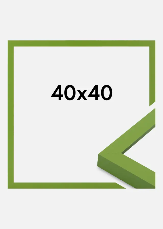 Jämtlands Ramfabrik Kader Selection Acrylglas Lime Green 40x40 cm