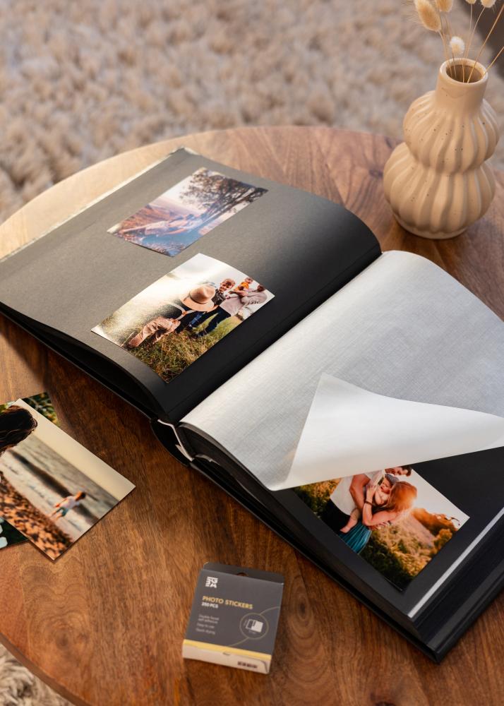 BGA Classico Album Zwart - 32x34 cm (100 Zwarte zijden / 50 bladen)