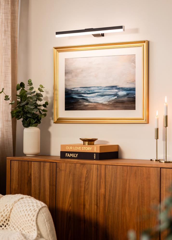 KAILA KAILA Radiate Batterijgevoede Schilderijlamp 55 cm - Zwart