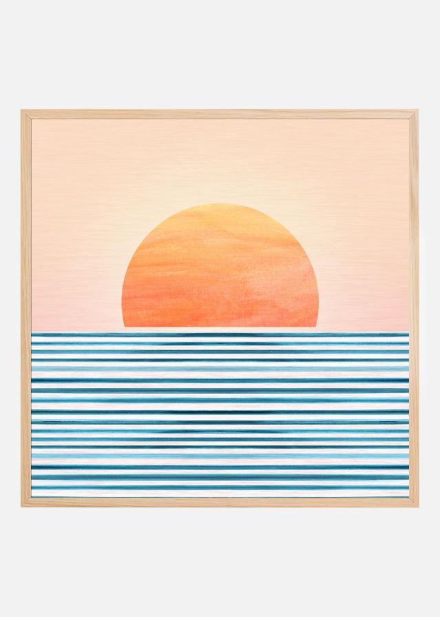 Bildverkstad Minimalist Sunset Poster