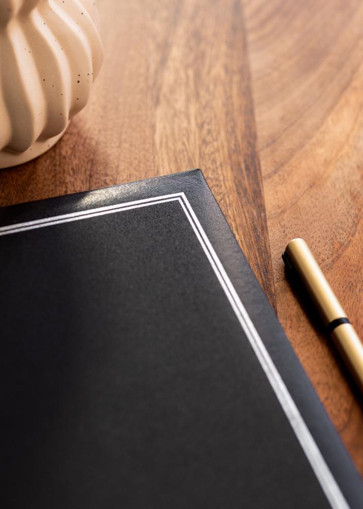 BGA Classico Album Zwart - 32x34 cm (100 Zwarte zijden / 50 bladen)