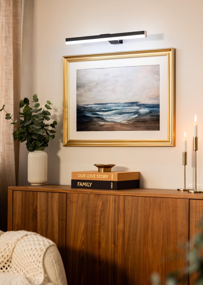 KAILA KAILA Radiate Batterijgevoede Schilderijlamp 55 cm - Zwart