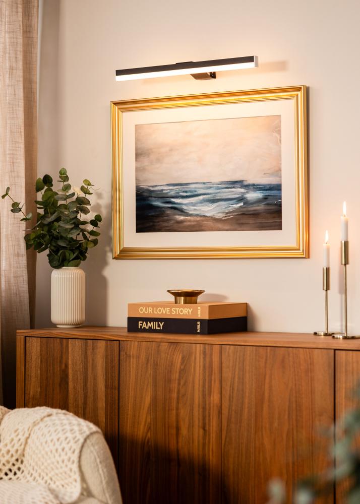 KAILA KAILA Radiate Batterijgevoede Schilderijlamp 55 cm - Zwart