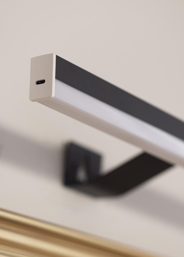 KAILA KAILA Radiate Batterijgevoede Schilderijlamp 55 cm - Zwart