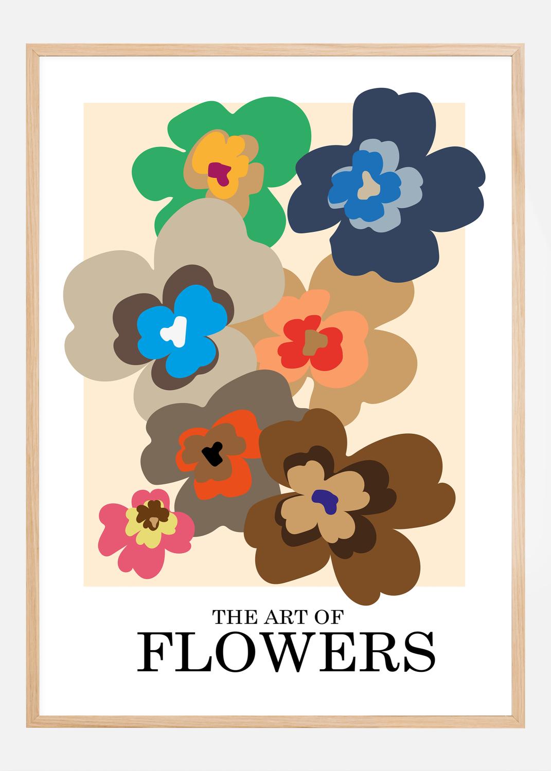 Product Image for The Art Of Flowers Pink Poster (70x100 cm)
