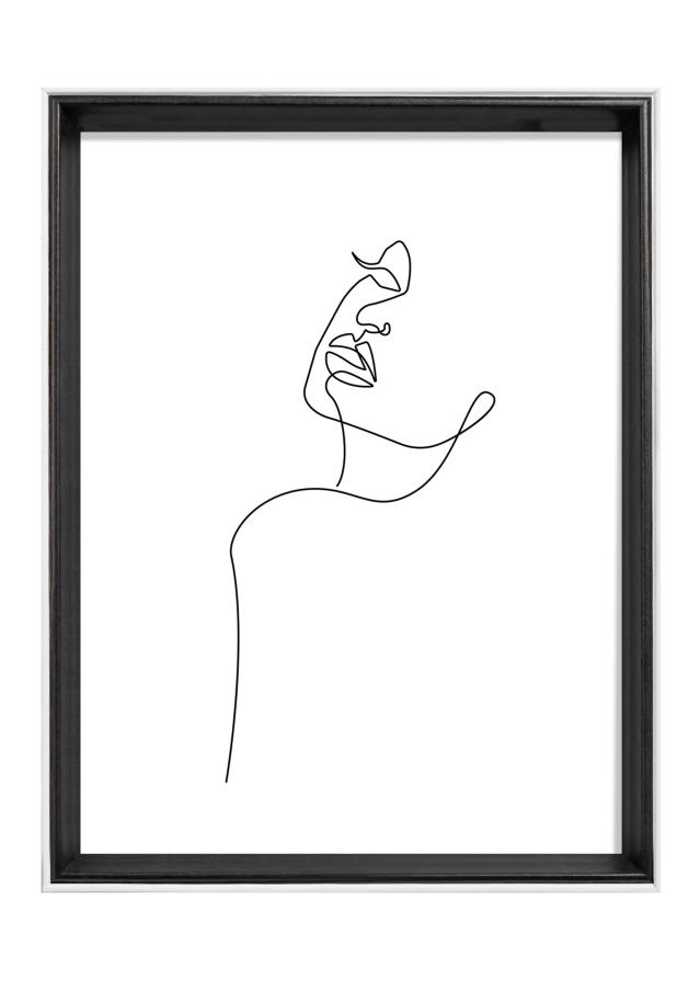 Walther Kader Silhouette Zwart 18x24 cm