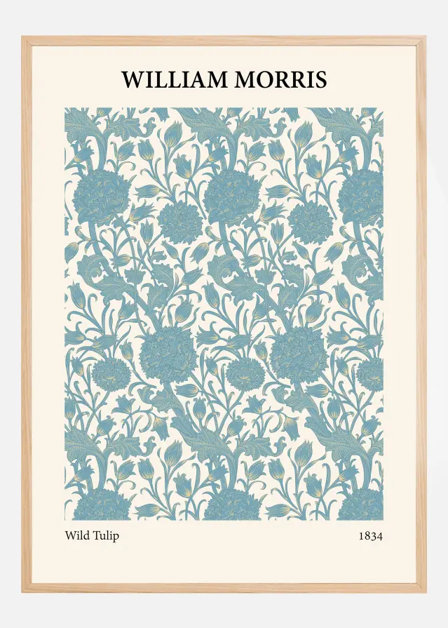 Bildverkstad William Morris - Wild Tulip 3 Poster