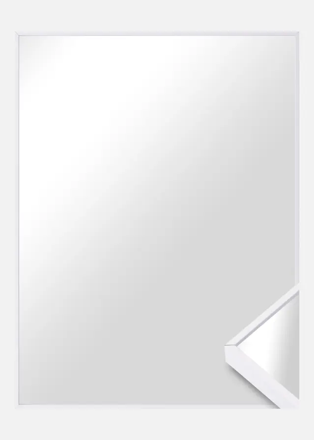 Ramverkstad Spiegel Paris Wit - Eigen afmetingen