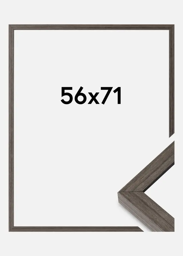 Mavanti Kader Hermes Acrylglas Grey Oak 56x71 cm