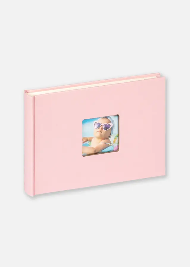 Walther Fun Babyalbum Roze - 22x16 cm (40 Witte zijden/20 bladen)