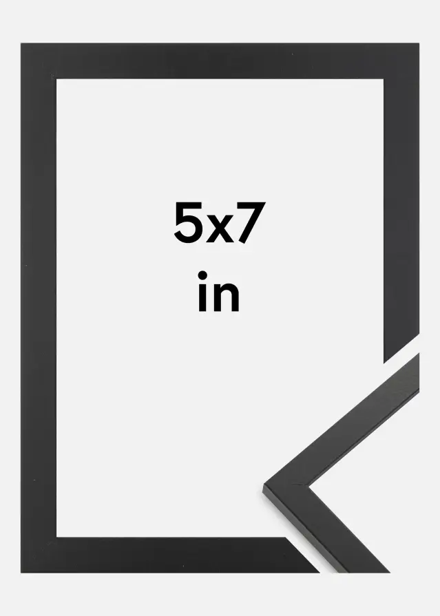 Artlink Kader Trendy Acrylglas Zwart 5x7 inches (12,7x17,8 cm)