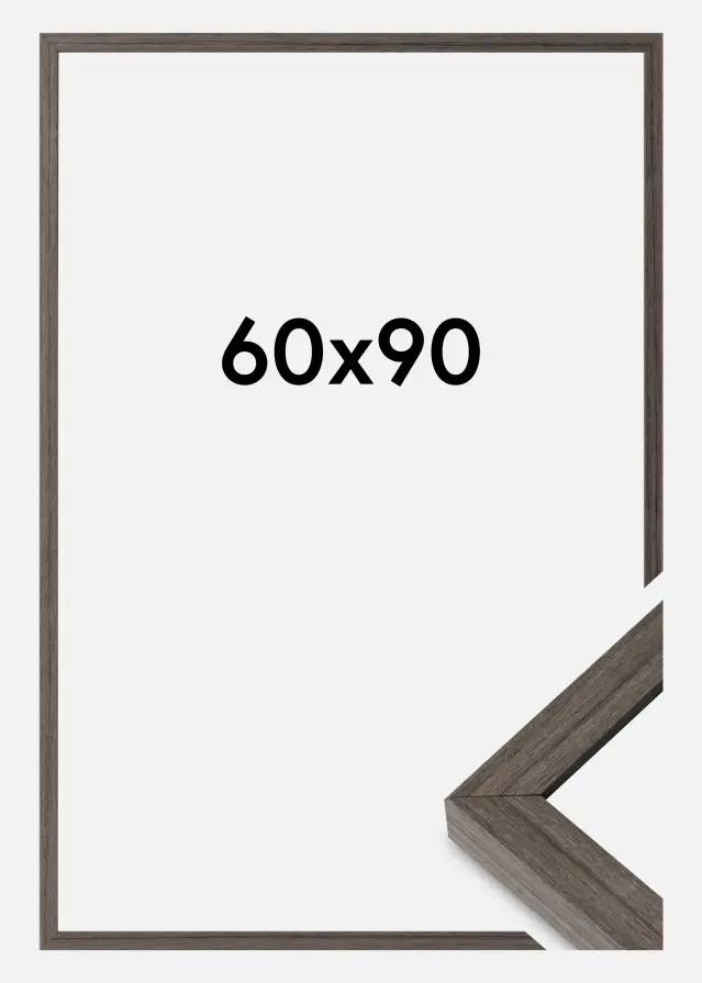 Mavanti Kader Hermes Acrylglas Grey Oak 60x90 cm
