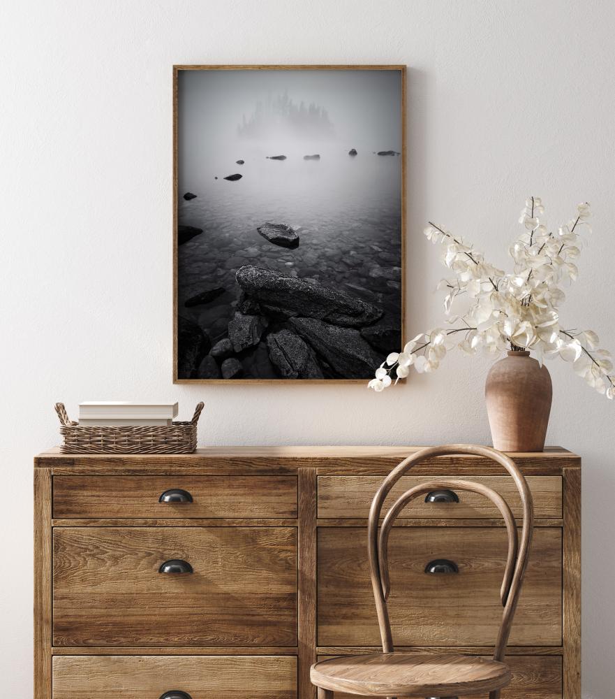 Bildverkstad Misty Lake Poster