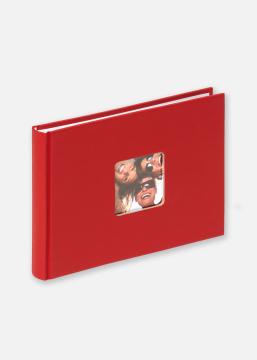 Walther Fun Album Rood - 22x16 cm (40 Witte zijden / 20 bladen)