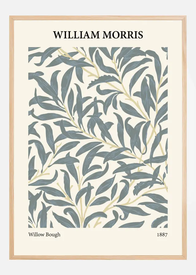 Bildverkstad William Morris - Willow Bough 3 Poster