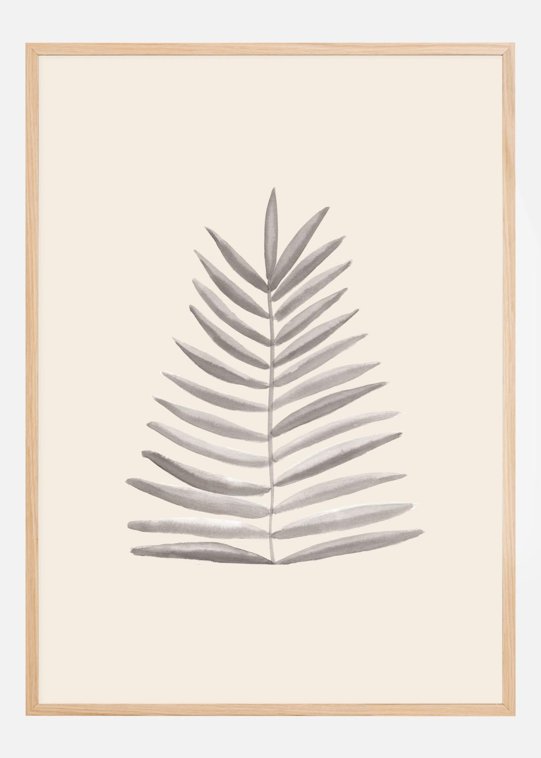 Product Image for Palm Leaf Ink Poster (21x29.7 cm (A4))