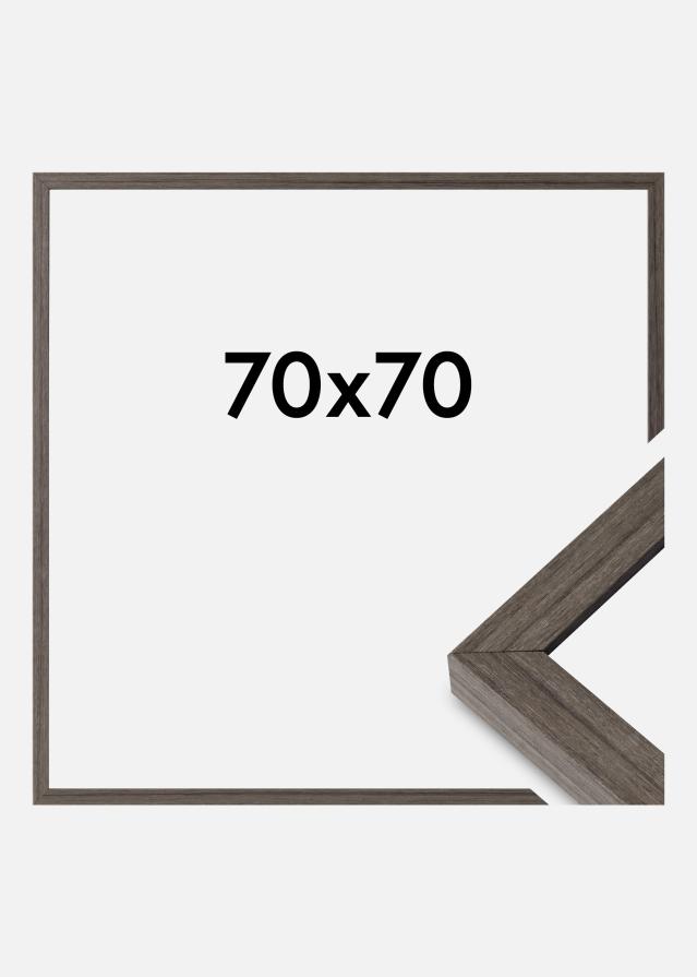 Mavanti Kader Hermes Acrylglas Grey Oak 70x70 cm