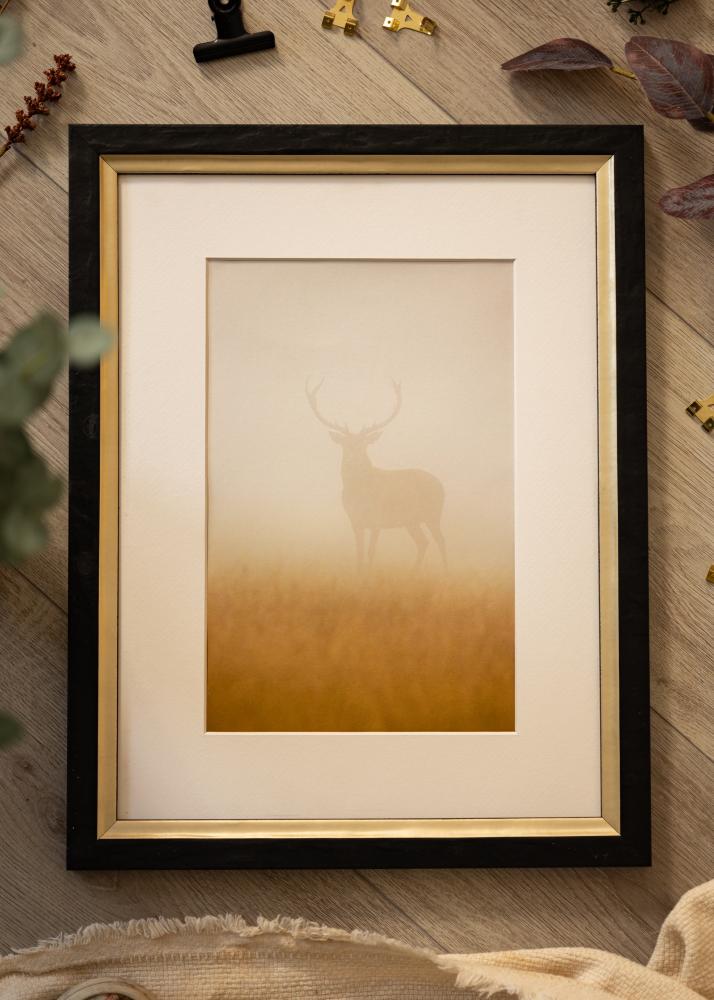 Ramverkstad Kader Leonie Zwart - Formaat naar keuze