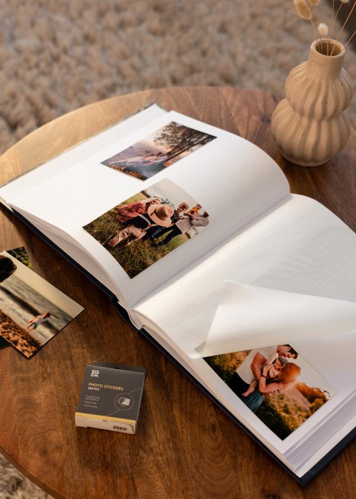 BGA Classico Album Blauw - 30x33 cm (100 Witte zijden / 50 bladen)