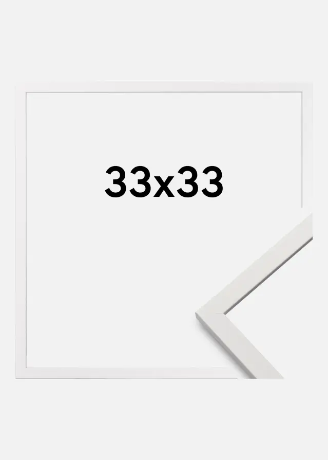 Galleri 1 Kader Edsbyn Acrylglas Wit 33x33 cm