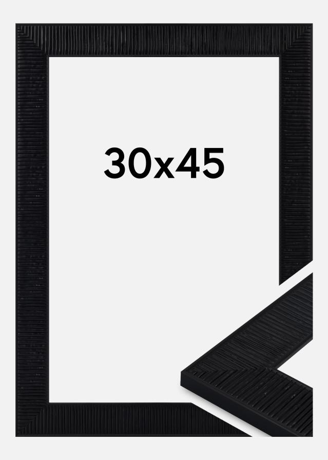 Jämtlands Ramfabrik Kader Lund Acrylglas Zwart 30x45 cm