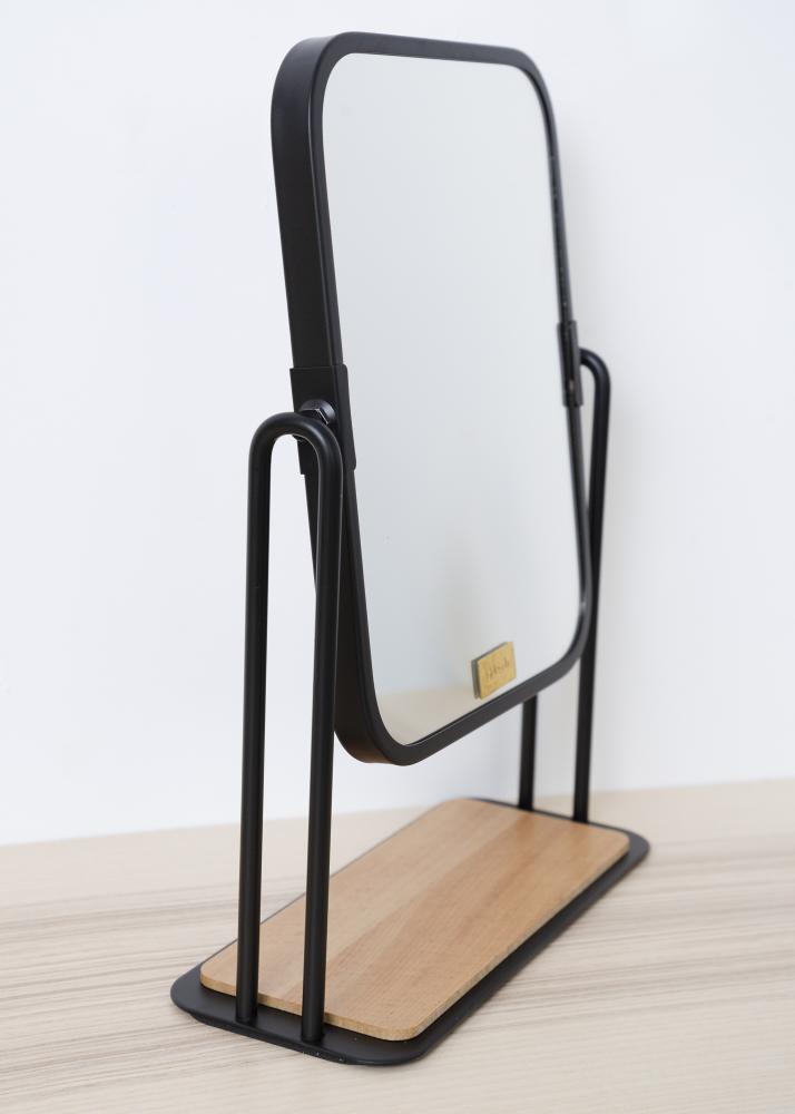 Hübsch Tafelspiegel Foot Zwart