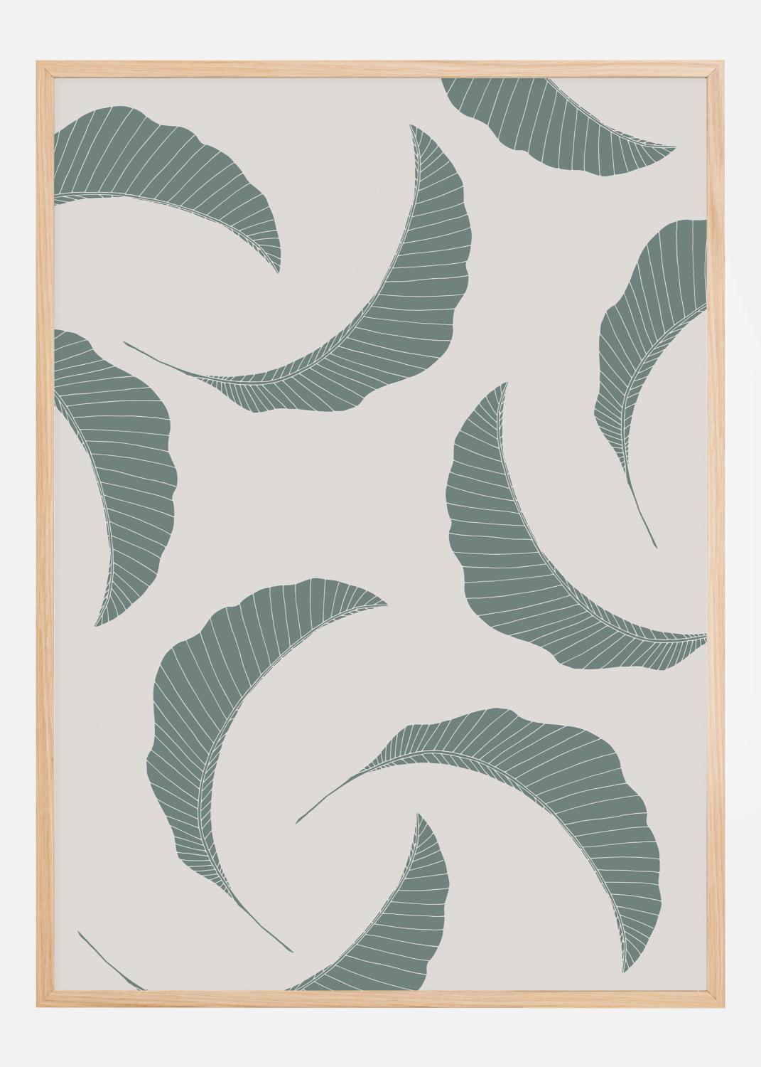 Product Image for Banana Leaves Multiple Poster (21x29.7 cm (A4))